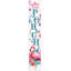 Panneau de bienvenue sur notre porche en bois massif blanc, rose et turquoise, motif flamant rose, 117 cm