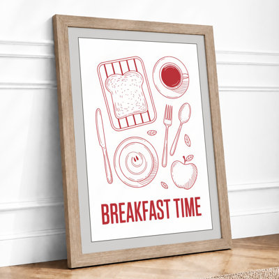 Breakfast Time Minimalist - Print
