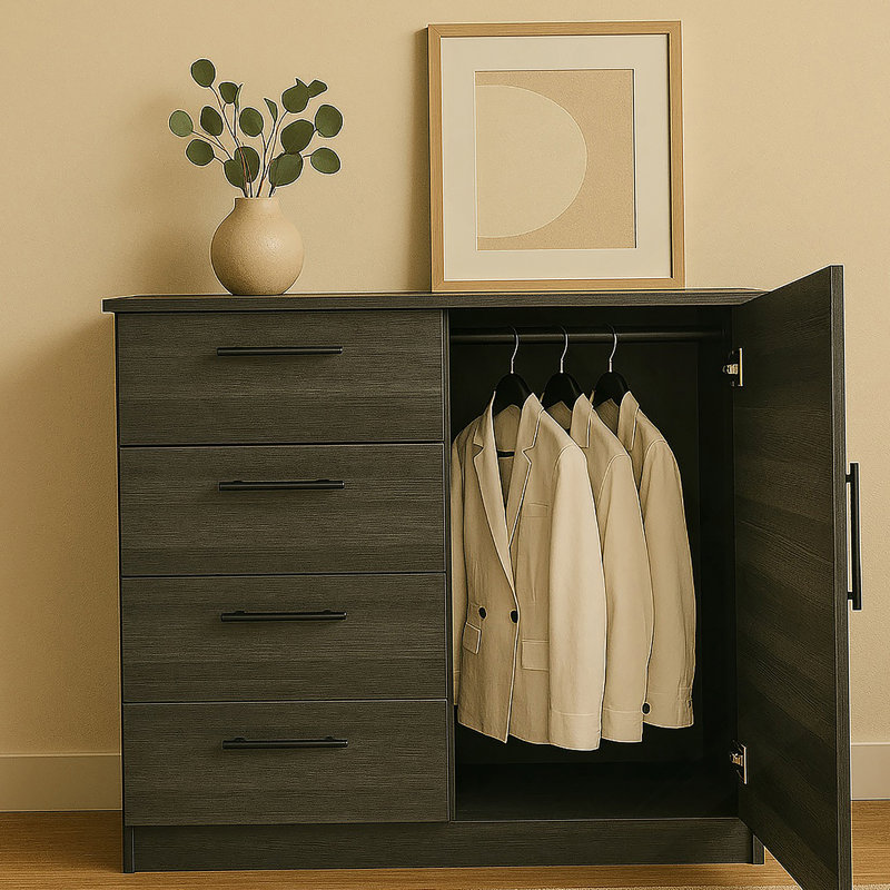 Commode Robin en gris