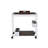 Myersville Rectangular Bar Cart in Chrome
