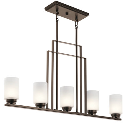 5 - Light Bronze Kitchen Island Pendant