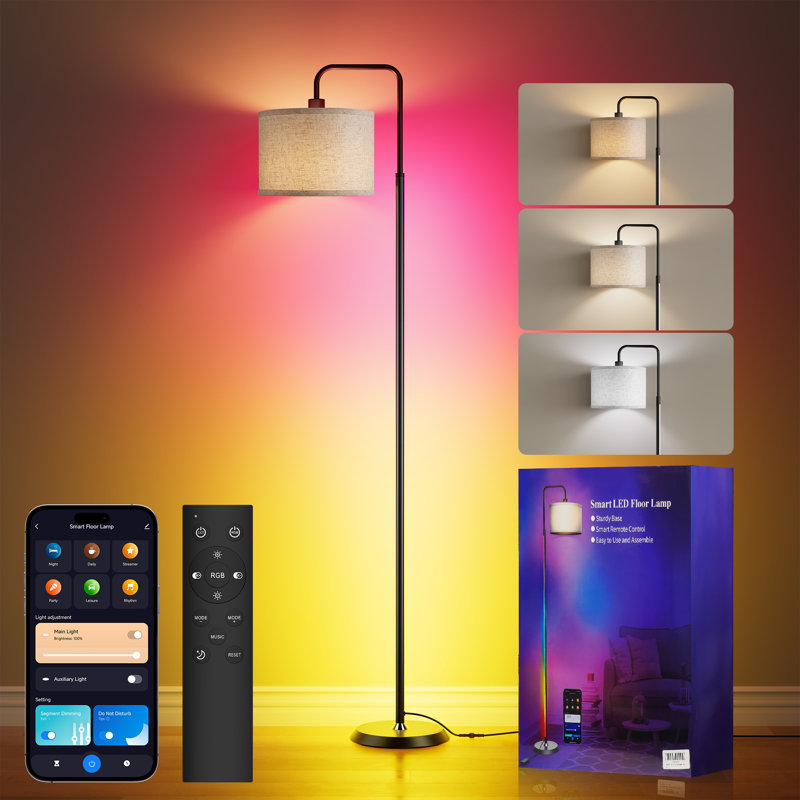 Lampe sur pied Smart Led