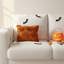 Abstract Orange Backrest Cushion
