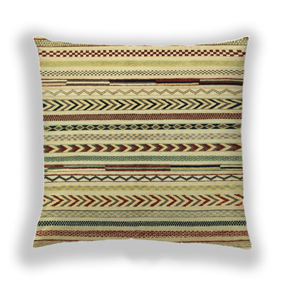 Abstract Reversible Throw Pillow