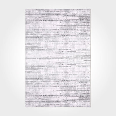Tapis gris moderne lavable à la machine