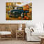 «Autumnal Farmland Collie», toile par Tom Crehan-421073889