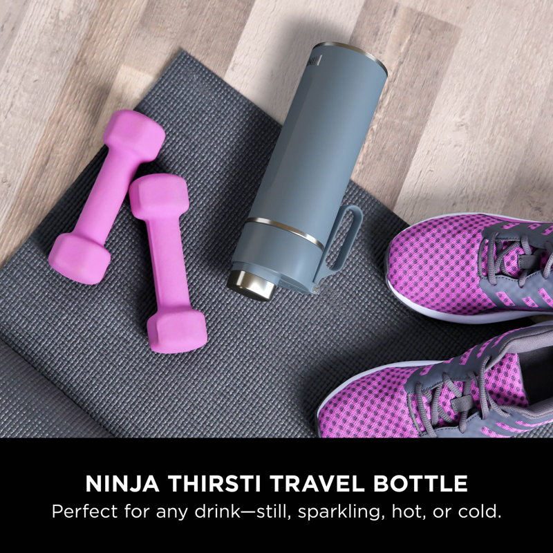 Ninja Thirsti 530 Ml Travel Bottle, Blue