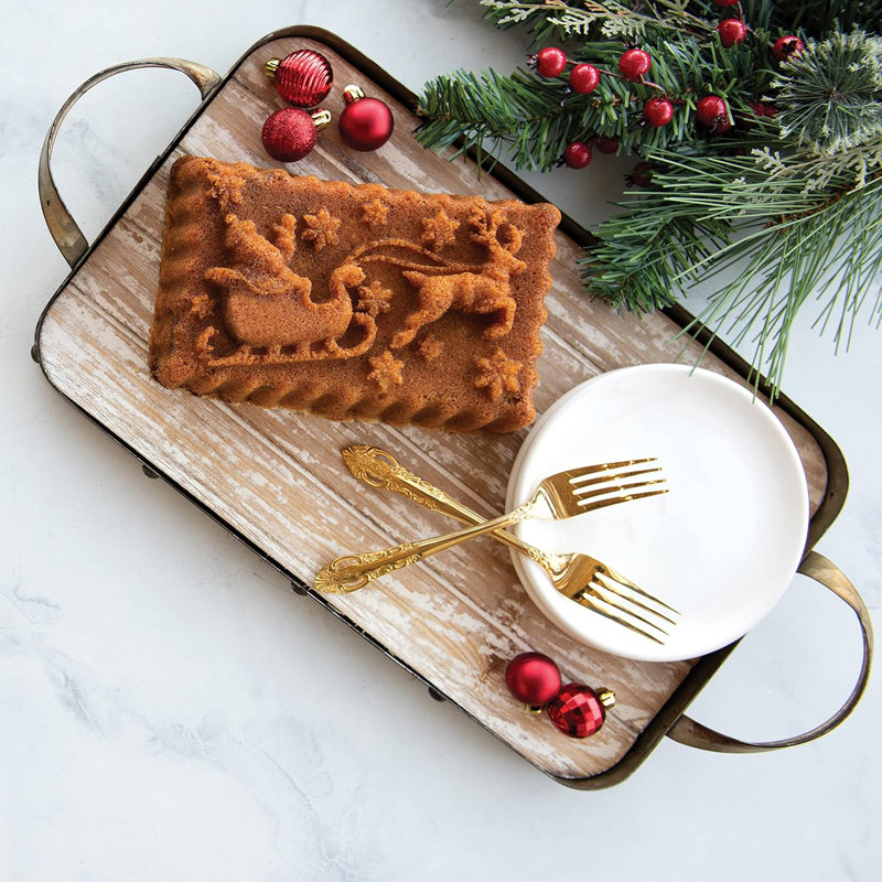 Nordic Ware Santa's Sleigh Loaf Pan