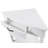 33.8'' Small Triangle Corner Table, Wood Corner Side Table For Small Spaces/ Living Room, 3 Tier End Corner Table With Solid Wood Legs-353810738