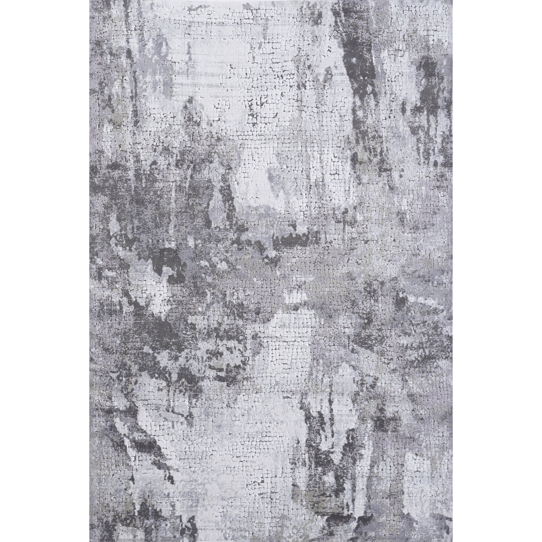 Viscose Abstract Indoor Rug 17 Stories Rug 