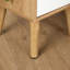 Clarinda Pair of 2 Drawer Scandi Bedside Table Units-816641181