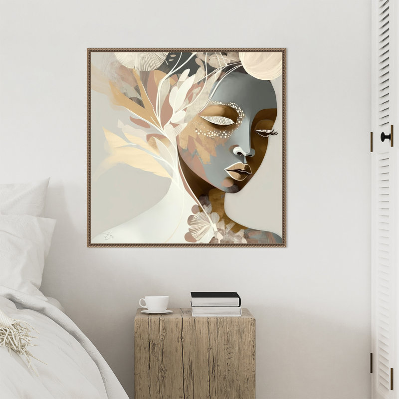 «Annabelle» par Wrenn, reproduction d'art sur toile encadrée, H 30 po x l 30 po