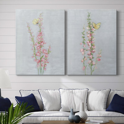 Foxglove Garden I - ensemble de 2 reproductions