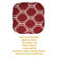 Coussin de coussin de chaise en mousse viscoélastique hexagonale 16 po x 16 po Mirage-2147252947-2147252956