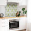 Avayla 30cm x 30cm PVC Mosaic Tile in Green