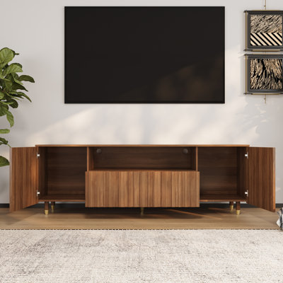 Meuble télé 70,86 po Mid-Century