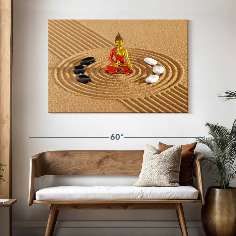 Bouddha Adella, H 32 po x l 48 po
