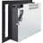 33" Infrared Electric Fireplace Insert with Removable Trim Kit & Crackling Sound-114137744