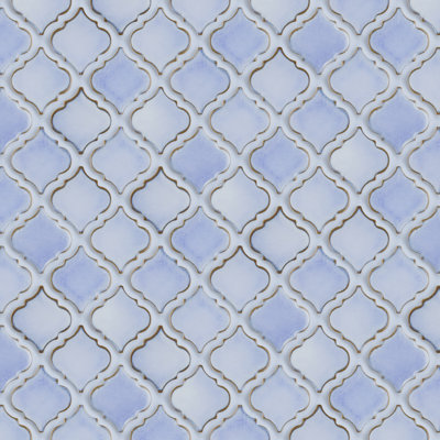 Hudson Tangier 12-3/8 " x 12-3/8 " Porcelain Mosaic Floor and Wall Tile