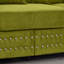5 + 2 places en velours 2 + 3 avec design moderne, accoudoirs carrés, pieds en bois massif, coussins à ressorts et housses amovibles pour le look du salon, places assises, accoudoirs, rangement pour clous argentés-253820571