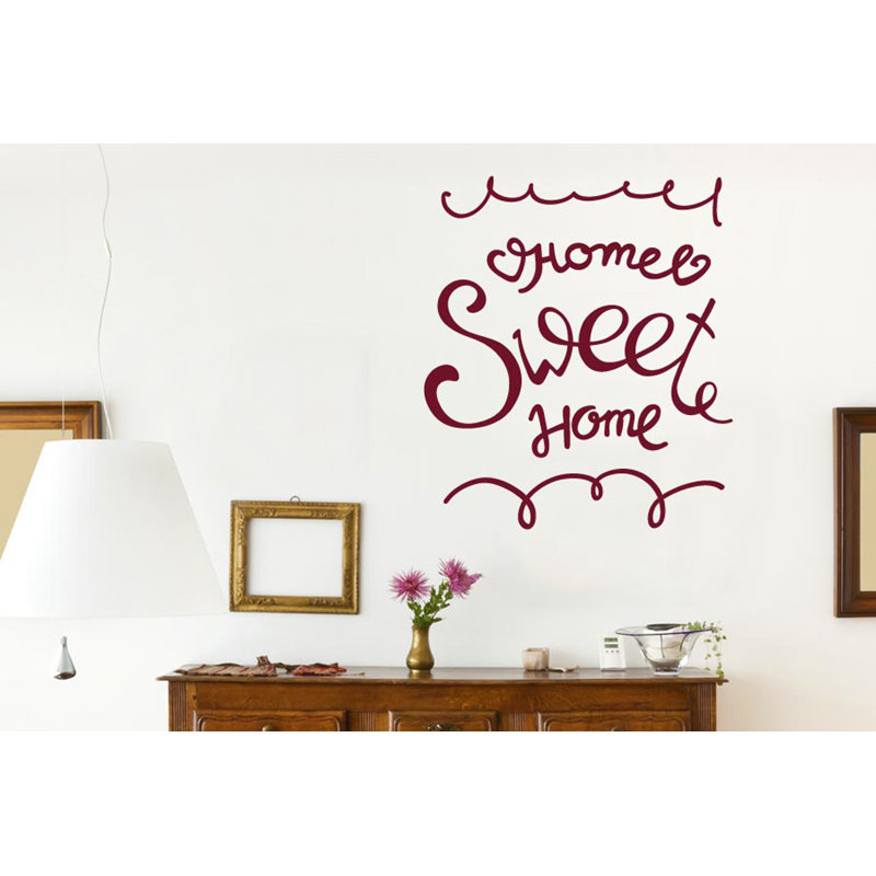 Wall Decal, Burgundy, Large