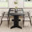 71" Modern Farmhouse Dining Table for 6-8, Rectangular Wood Table with Thick Top & Sturdy Legs, Commercial Grade for Restaurant, Kitchen, Office-1413182427