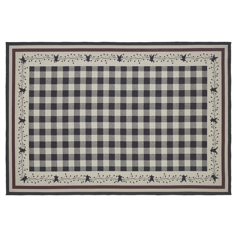 Tapis intérieur / extérieur Pip Vinestar, Rectangle 4 po x 6 pi