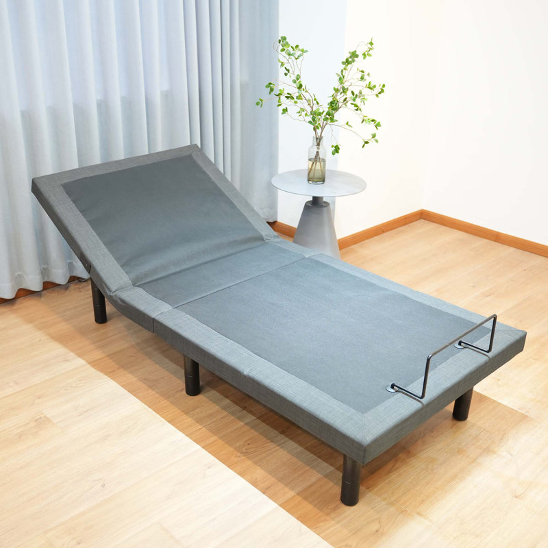 Zero Gravity Electric Adjustable Bed With Wireless Remote, Twin 