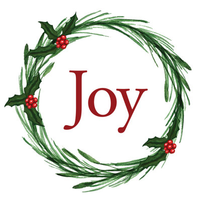 Holly Joy - Wrapped Canvas Print