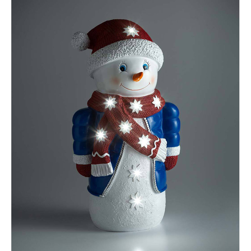 Statue de bonhomme de neige Jaydeliz