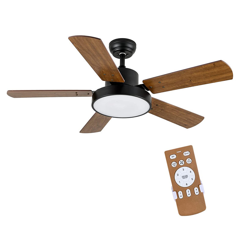 Thar 44'' Ceiling Fan with LED Lights