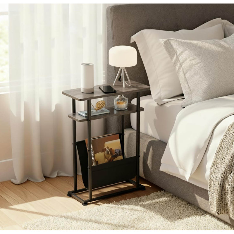 End Table, Grey