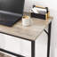 Kokoreta Metal Base Writing Desk-1865621330