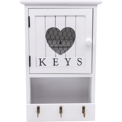 Curl Wall Mounted Key Hooks Organizer