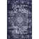 Tapis bleu marine Javert