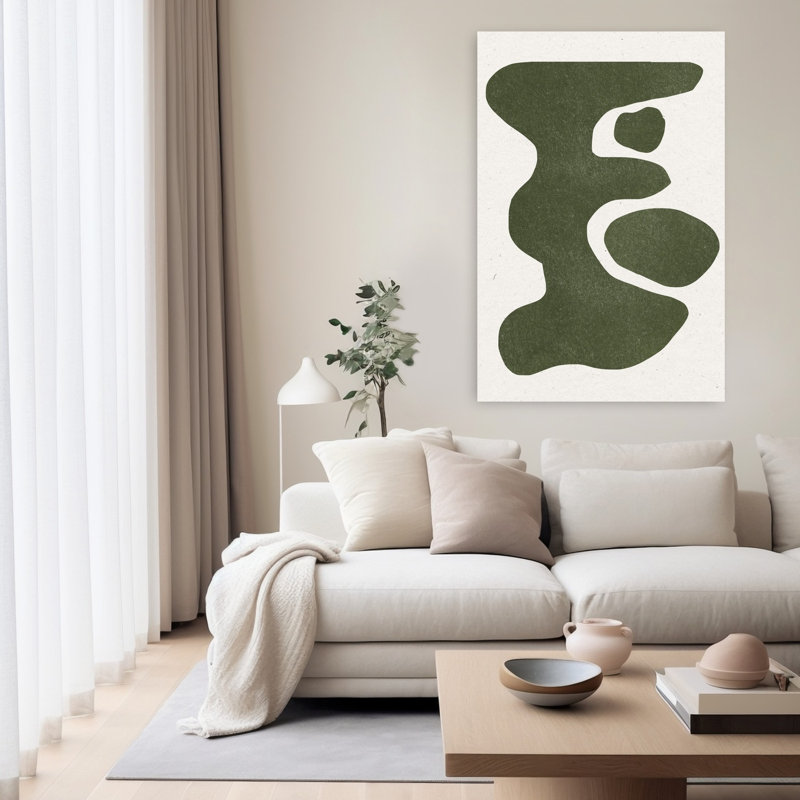 Art contemporain, art abstrait abstrait et audacieux, H 60 po x l 40 po