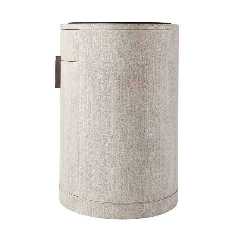 Isola 1 - Drawer Solid Wood Nightstand, Gowan