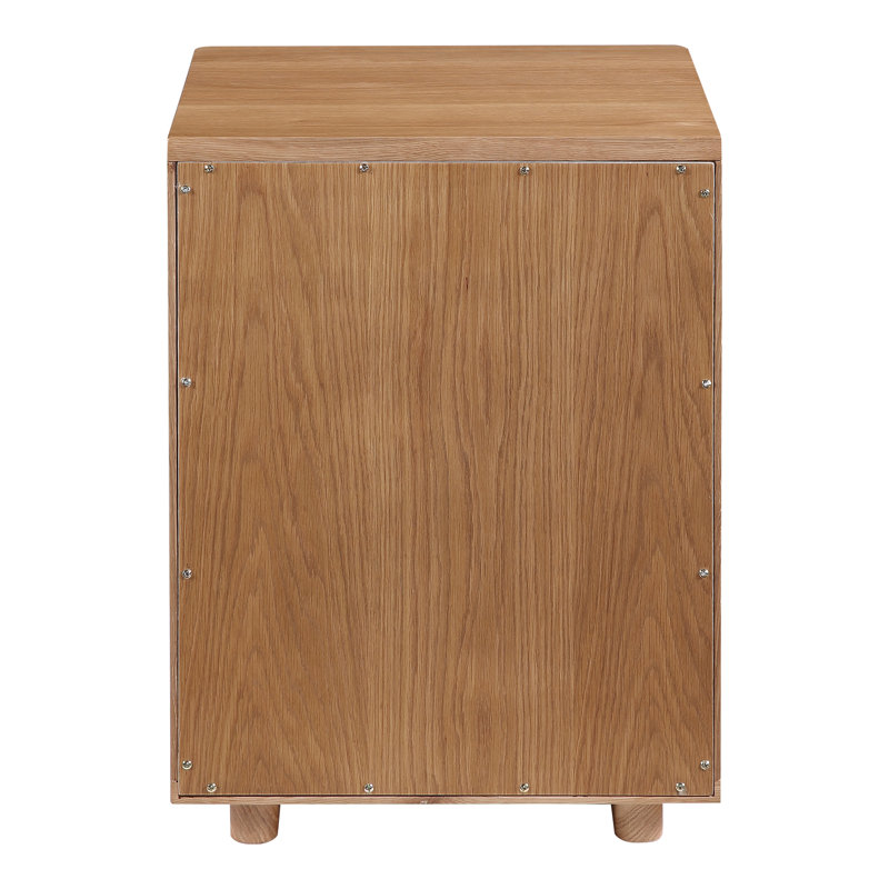 1 - Drawer Nightstand, Oak