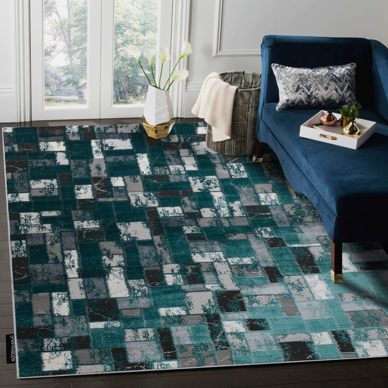 Geometric Area Rug, Rectangle 200 x 290cm