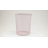 Mind Reader Mesh Trash Can, 16.65L (4.4 gal), Waste Paper Basket, Round, Office, Metal Mesh, 11.5"L x 11.5"W x 13.75"H, Pink