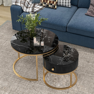 Anglina Frame Coffee Table with Storage