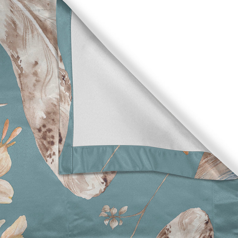 Semi Sheer Curtain Pair