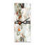 Horloge murale verte et orange Wildflowers II-38752867
