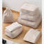 Emballage de cubes 8 pièces, sacs de rangement en maille respirants, organisateurs d'emballage, ensemble de sacs de voyage essentiels durables, organisateurs de voyage, sac à cosmétiques, noir-345106648