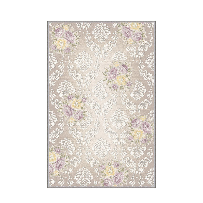 Antibacterial Hall Carpet, 39.4 x 59.1 inches | 100% Polyester, 0.4 in Pile Height, Non-Slip PVC Felt Dot Underside | Machine Washable, 3D Digital Printing, Durable & Stylish for Modern Home Décor