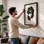 Golden Bloom Botanical - Framed Print-1389015107-1389015106