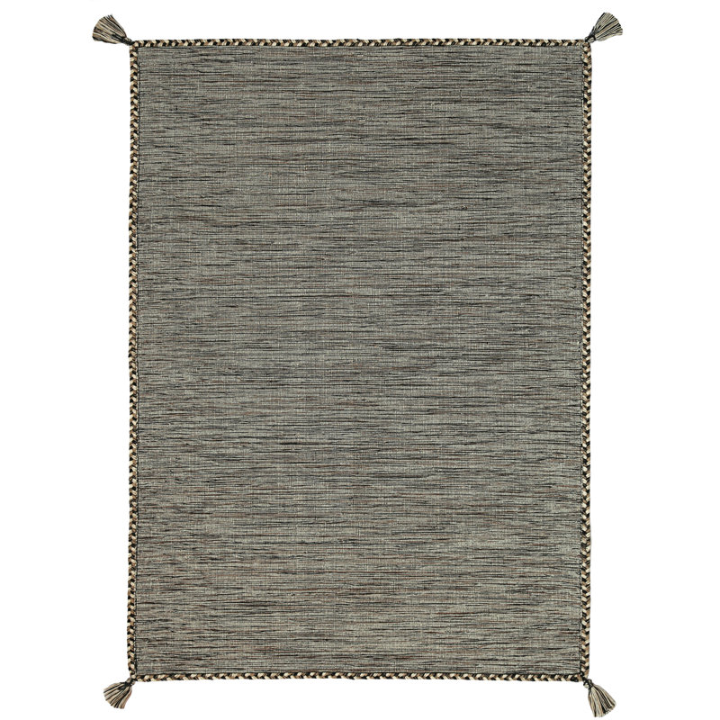 Piero Solid Colour Hand Woven Area Rug, Rectangle 160 x 230cm