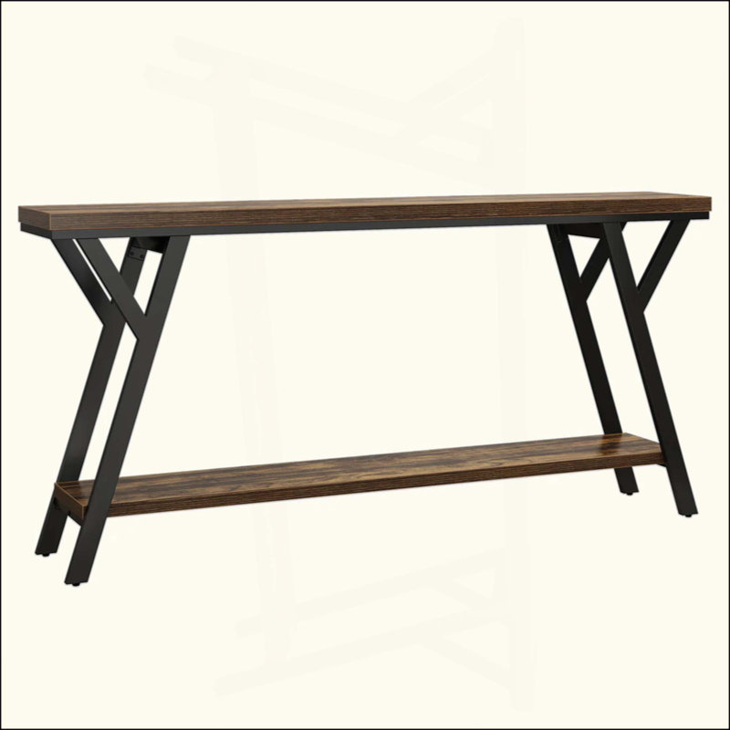 70.9 Inch Narrow Long Console Table