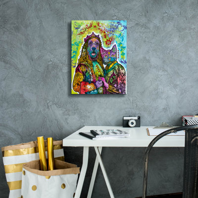 «Royal Couple» par Dean Russo, art mural sur toile