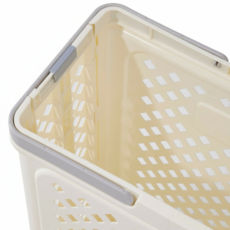 Decorative Basket, 47cm H x 35cm W x 28cm D, Beige